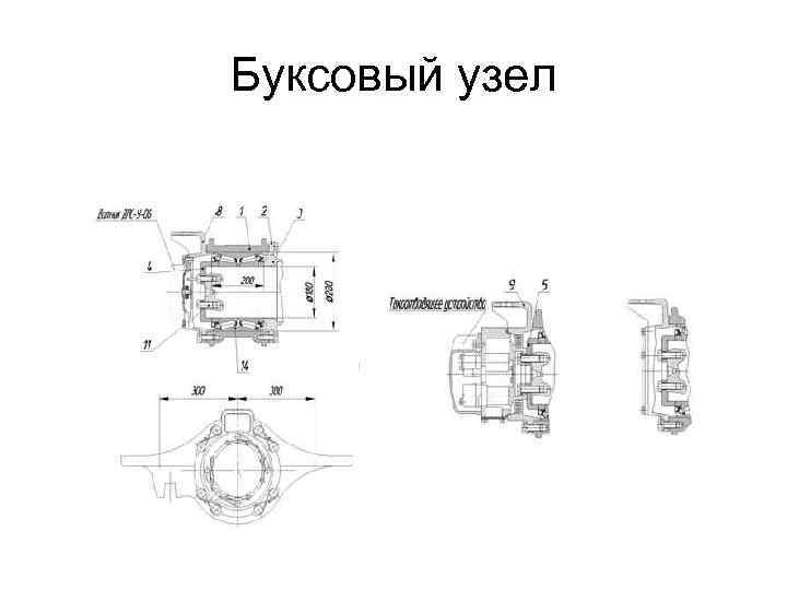 Буксовый узел 