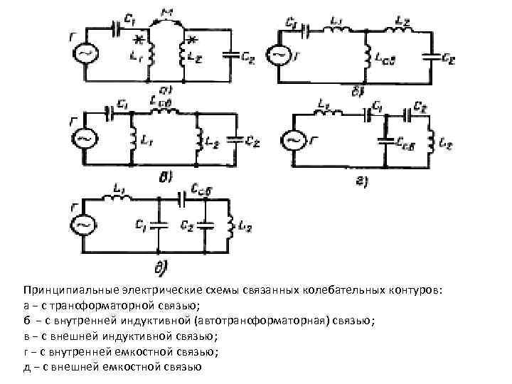 Трансформаторная связь схема