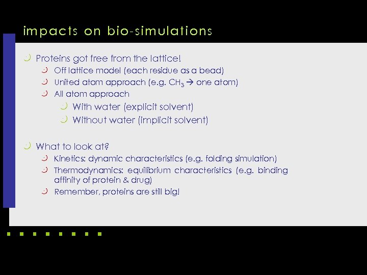 im p a c t s o n b i o - s i