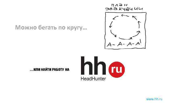 Можно бегать по кругу… www. hh. ru 