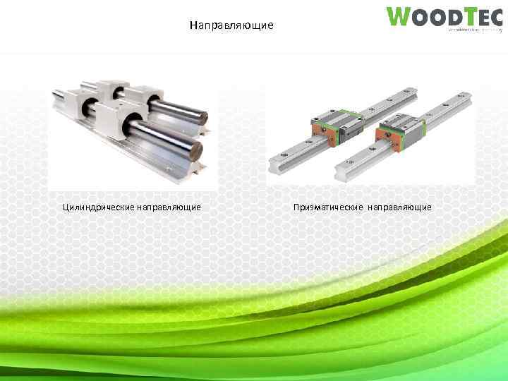 Направляющие Цилиндрические направляющие Призматические направляющие 