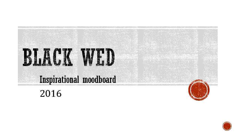 Inspirational moodboard 2016 