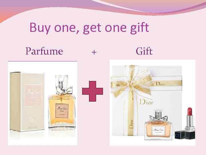 Buy one, get one gift Parfume + Gift 