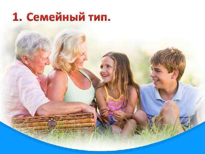 1. Семейный тип. 
