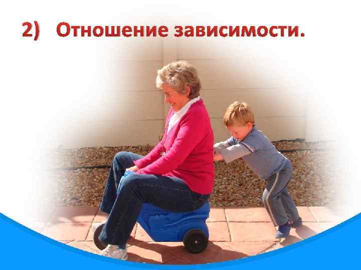 2) Отношение зависимости. 