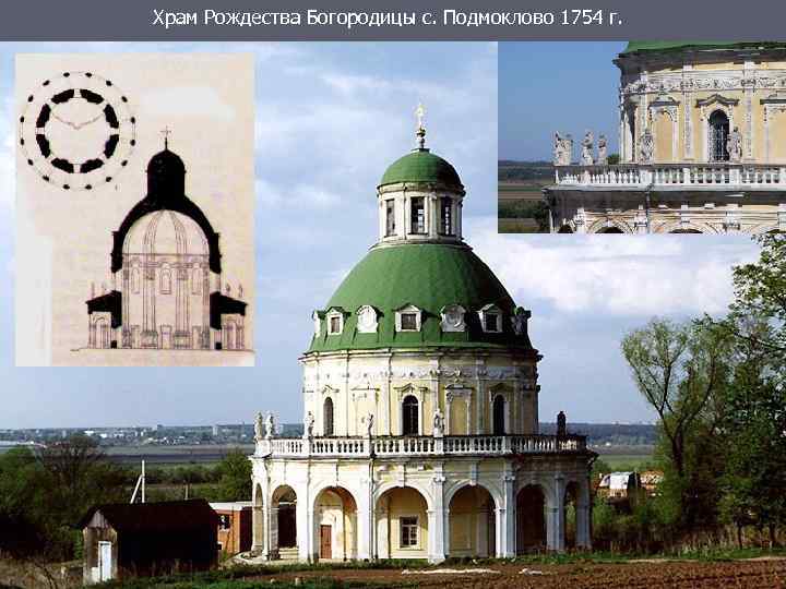 Храм Рождества Богородицы с. Подмоклово 1754 г. 