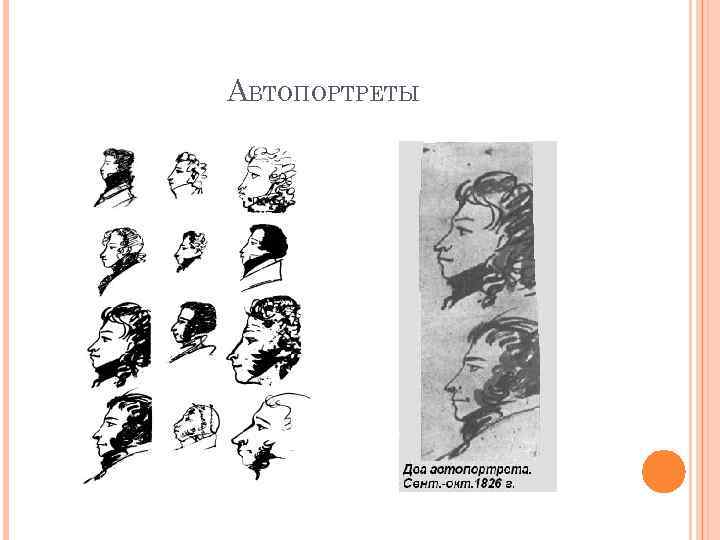 АВТОПОРТРЕТЫ 