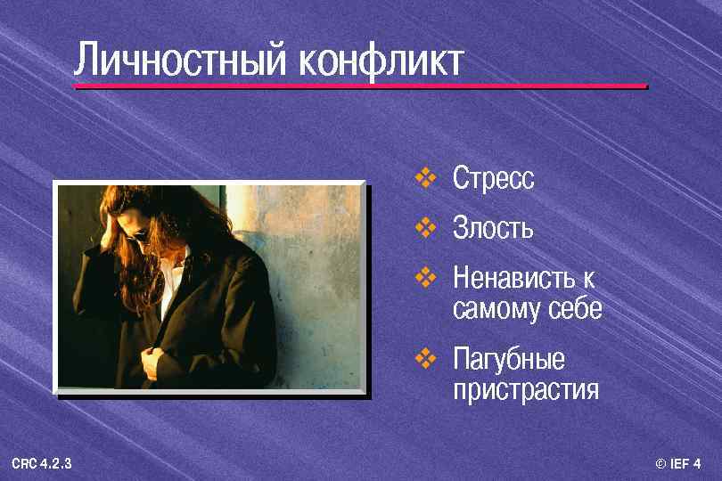 Личностный конфликт