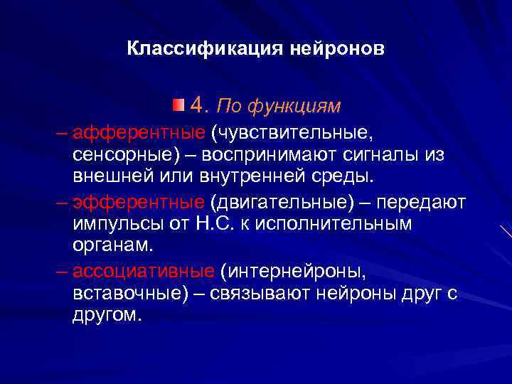 В функции нейронов входит. Классификация нейронов по функциям. Структурная классификация нейронов. Классификация нейронов чувствительные двигательные исполнительные.