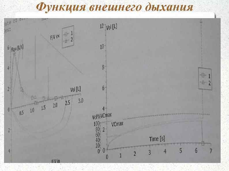 Функция внешнего дыхания 