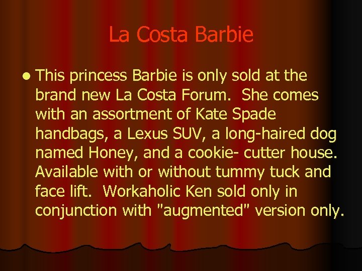 La Costa Barbie l This princess Barbie is only sold at the brand new