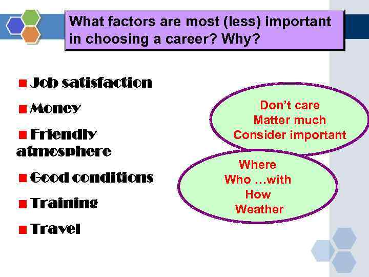 Making a choice of a career path презентация