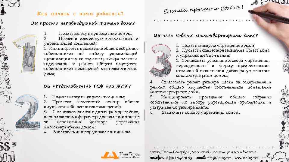 Как начать с нами работать? и удобно ! С нами просто Вы просто неравнодушный