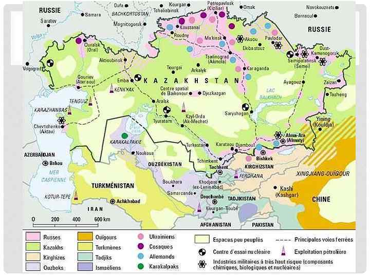 Карта казахстана полезные ископаемые казахстана