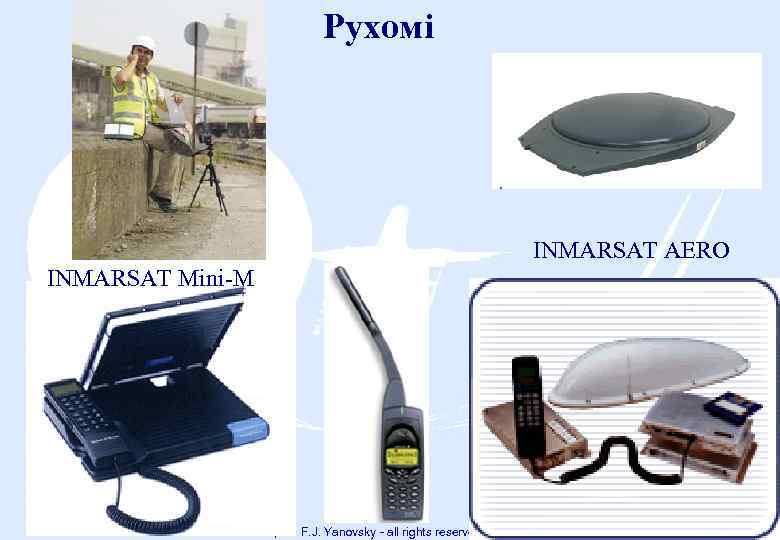 Рухомі INMARSAT AERO INMARSAT Mini M 106 prof. F. J. Yanovsky - all rights