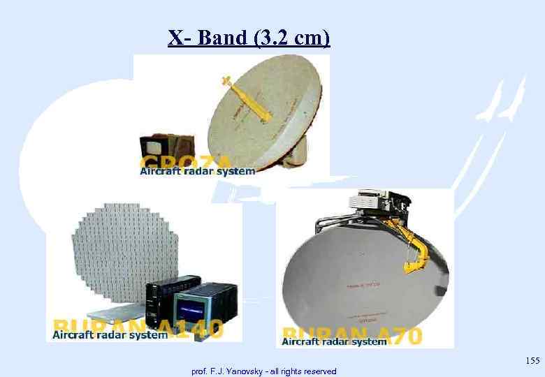 X Band (3. 2 cm) 155 prof. F. J. Yanovsky - all rights reserved