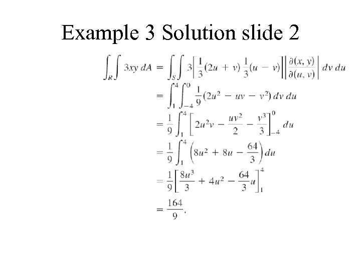 Example 3 Solution slide 2 