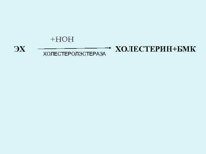 +НОН ЭХ ХОЛЕСТЕРОЛЭСТЕРАЗА ХОЛЕСТЕРИН+БМК 