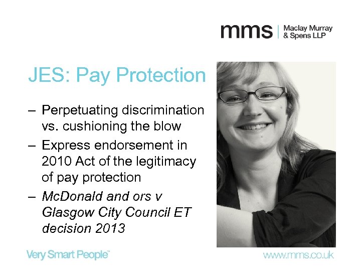 JES: Pay Protection ‒ Perpetuating discrimination vs. cushioning the blow ‒ Express endorsement in