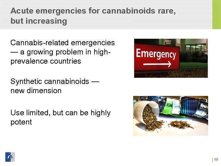 Acute emergencies for cannabinoids rare, but increasing Cannabis-related emergencies — a growing problem in