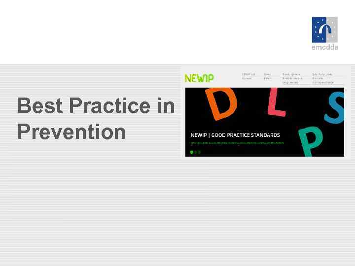 Best Practice in Prevention 