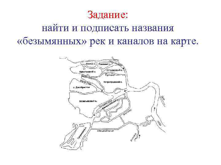 Как называется безымянная карта