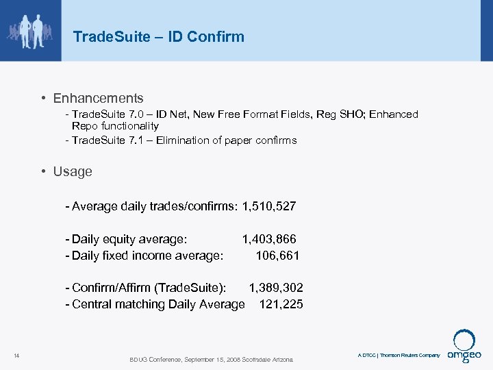 Trade. Suite – ID Confirm • Enhancements - Trade. Suite 7. 0 – ID