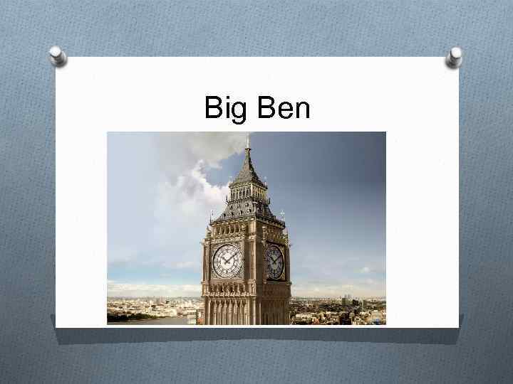 Big Ben 