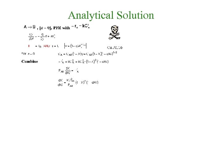 Analytical Solution 