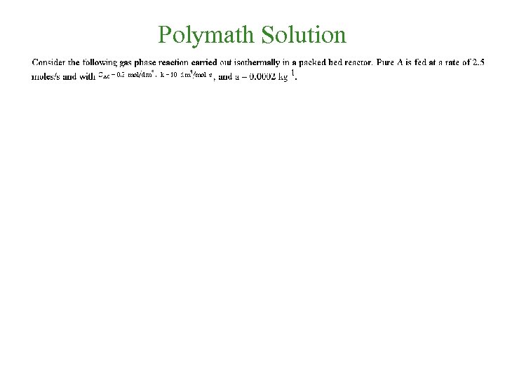 Polymath Solution 
