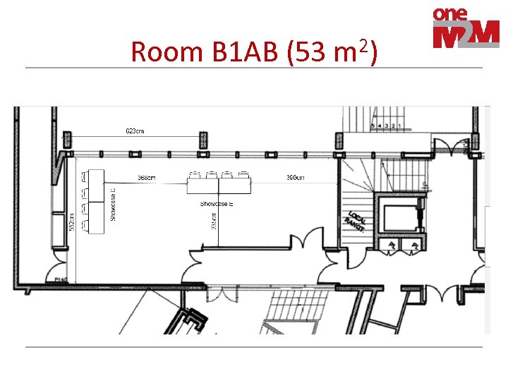 Room B 1 AB (53 m 2) 