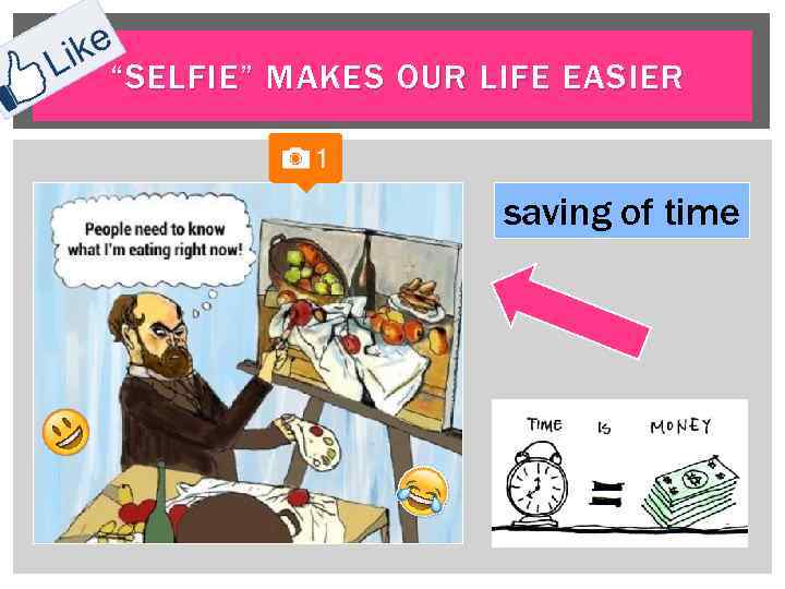 “SELFIE” MAKES OUR LIFE EASIER saving of time 