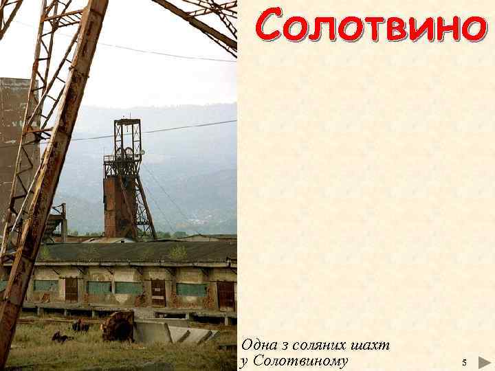 Одна з соляних шахт у Солотвиному 5 