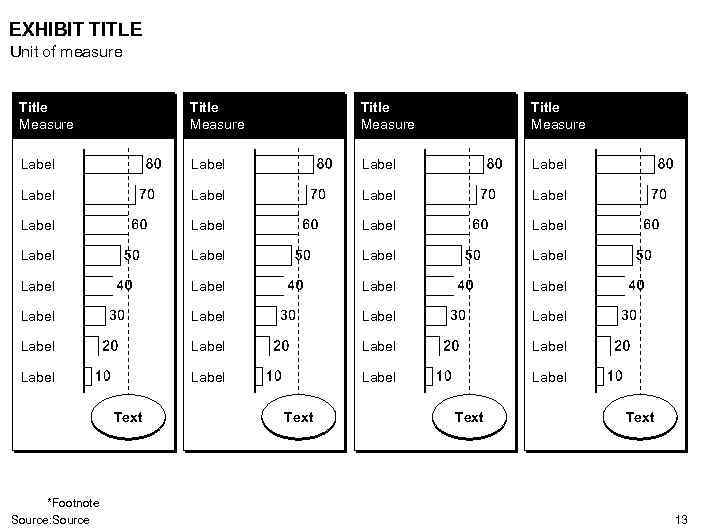 EXHIBIT TITLE Unit of measure Title Measure Label Label Label Label Label Label Label