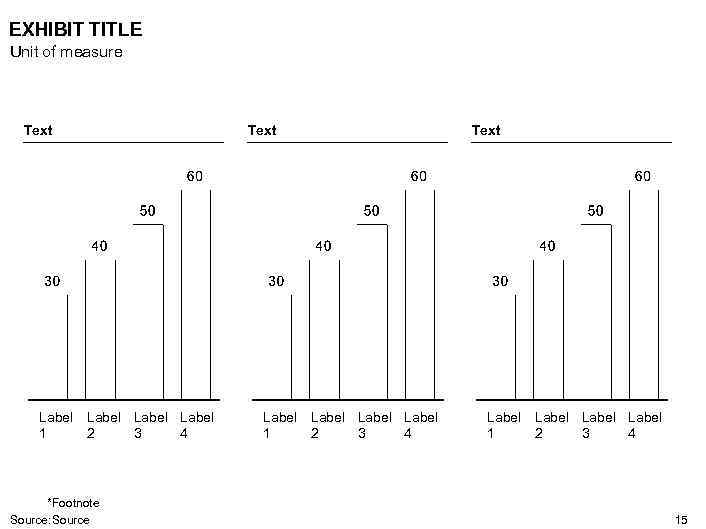 EXHIBIT TITLE Unit of measure Text Label 1 2 3 4 *Footnote Source: Source