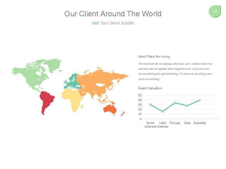 Our Client Around The World 116 Add Your Great Subtitle Good Place For Living