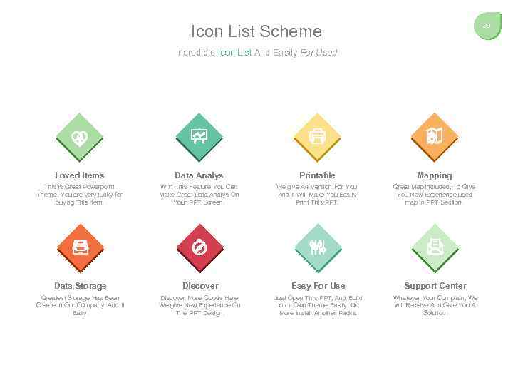 Icon List Scheme 20 Incredible Icon List And Easily For Used Loved Items Data