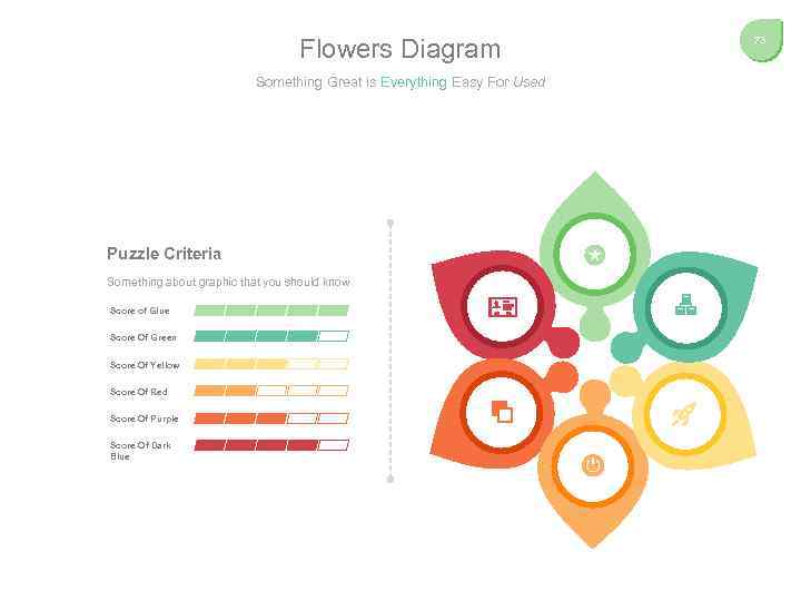 Flowers Diagram Something Great is Everything Easy For Used Puzzle Criteria Something about graphic