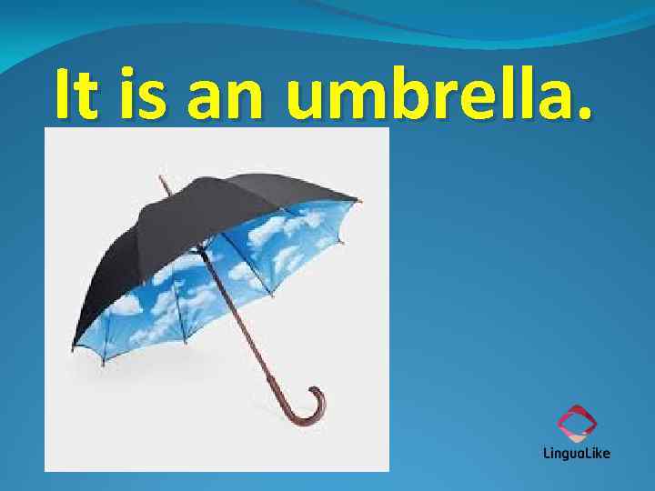 It is an umbrella. 