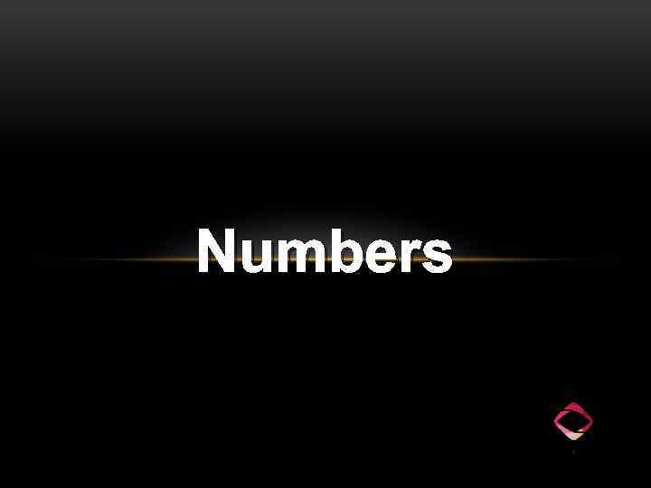 Numbers 