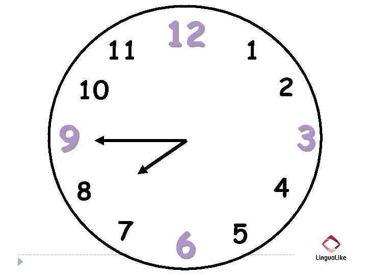 11 12 1 10 2 9 3 4 8 7 6 5 