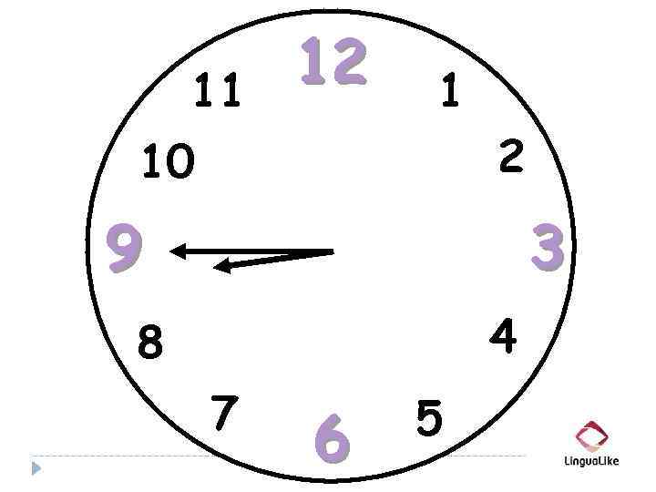 11 12 1 10 2 9 3 4 8 7 6 5 