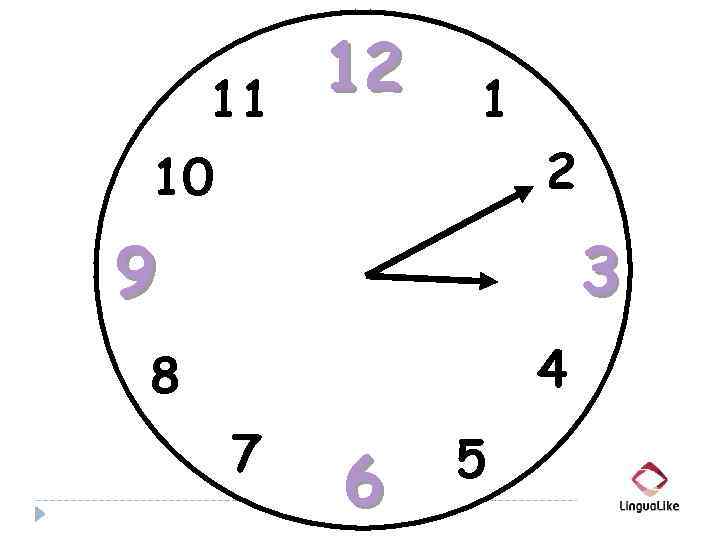 11 12 1 10 2 9 3 4 8 7 6 5 