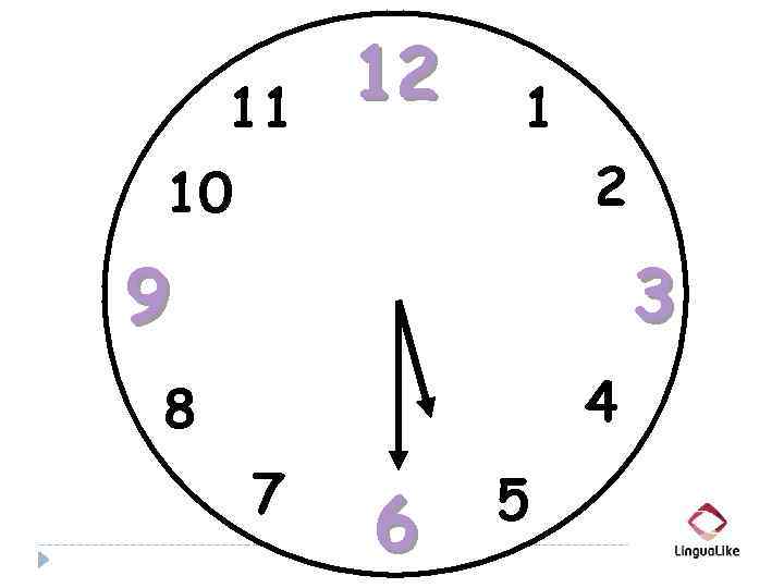 11 12 1 10 2 9 3 4 8 7 6 5 