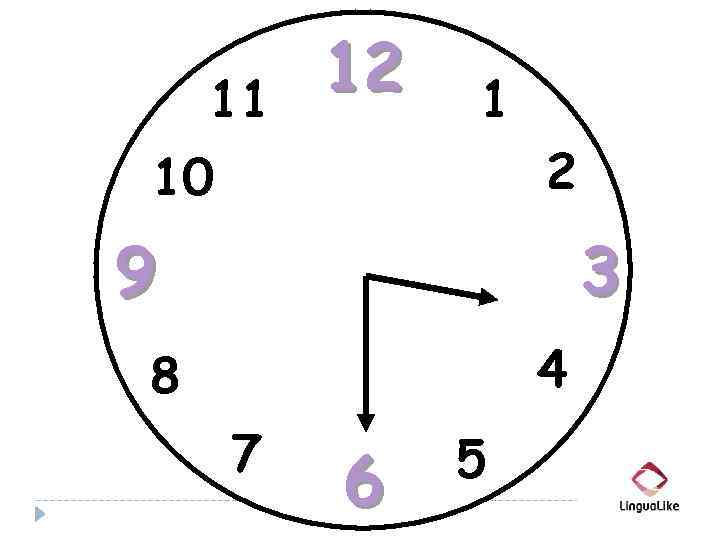 11 12 1 10 2 9 3 4 8 7 6 5 