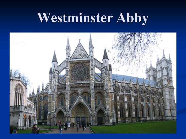 Westminster Abby 