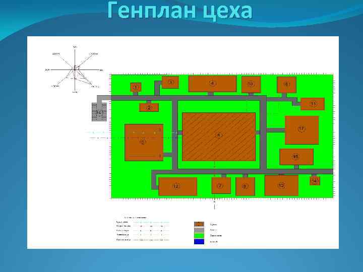 Генплан цеха 