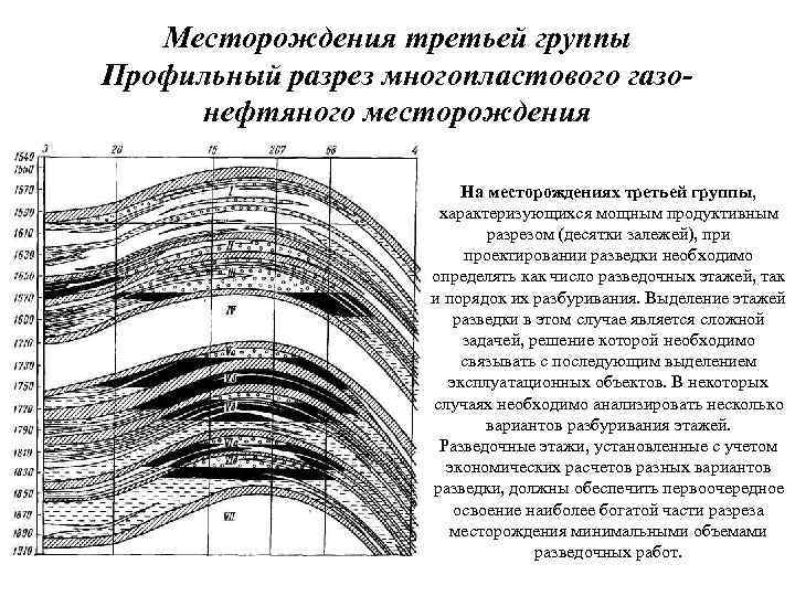 Месторождение это 3 класс. Разрез многопластового нефтяного месторождения. Долговское месторождение разрез. Схема газонефтяного месторождения. Структурная карта для многопластовой залежи.