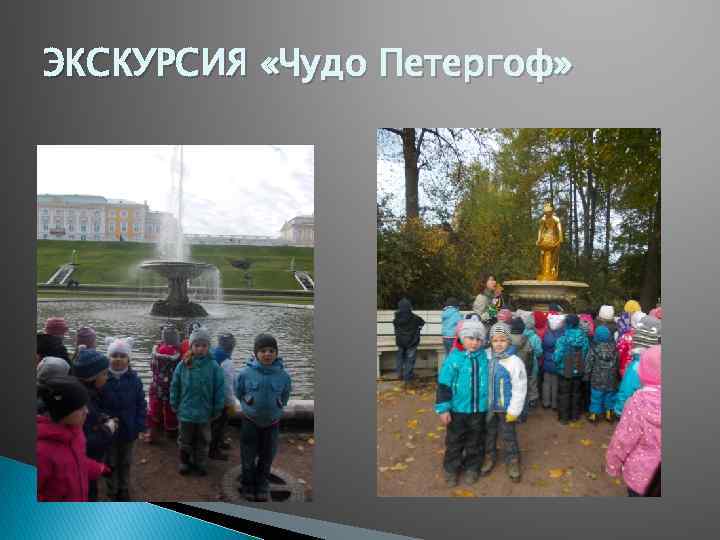 ЭКСКУРСИЯ «Чудо Петергоф» 