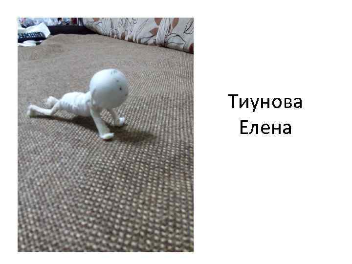 Тиунова Елена 